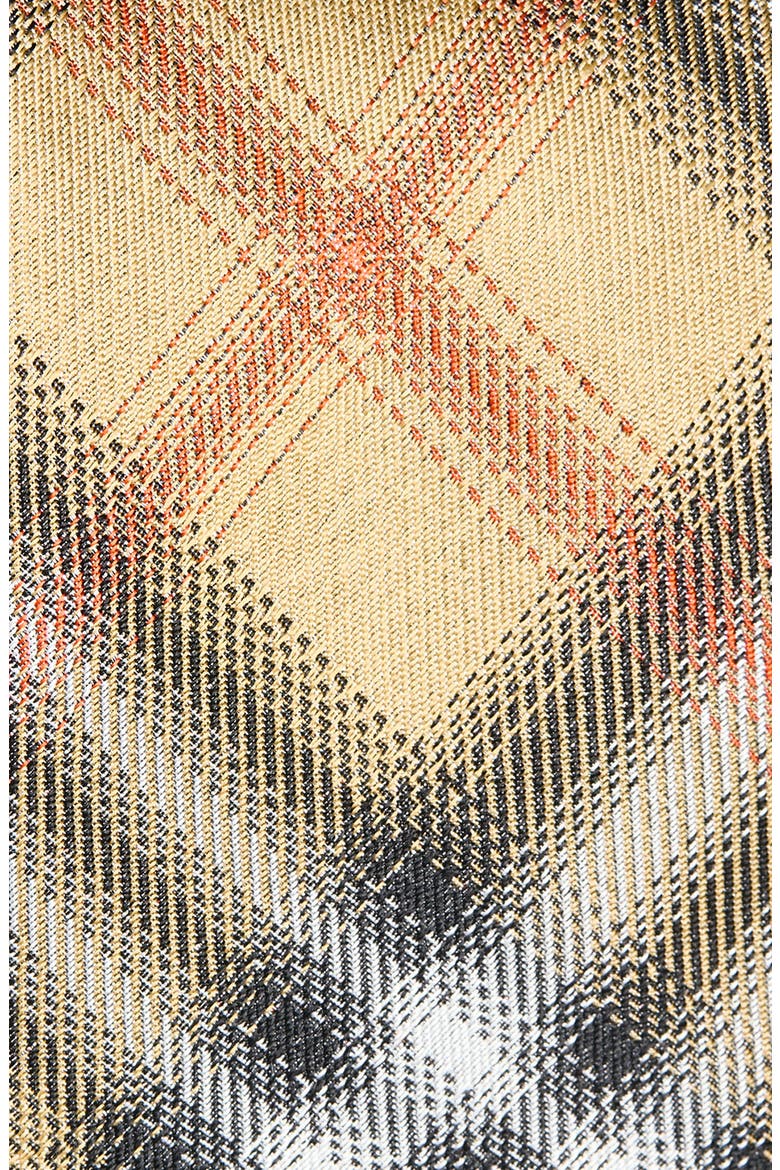 Manston Check Jacquard Silk Tie, Alternate, color, SAND IP CHECK