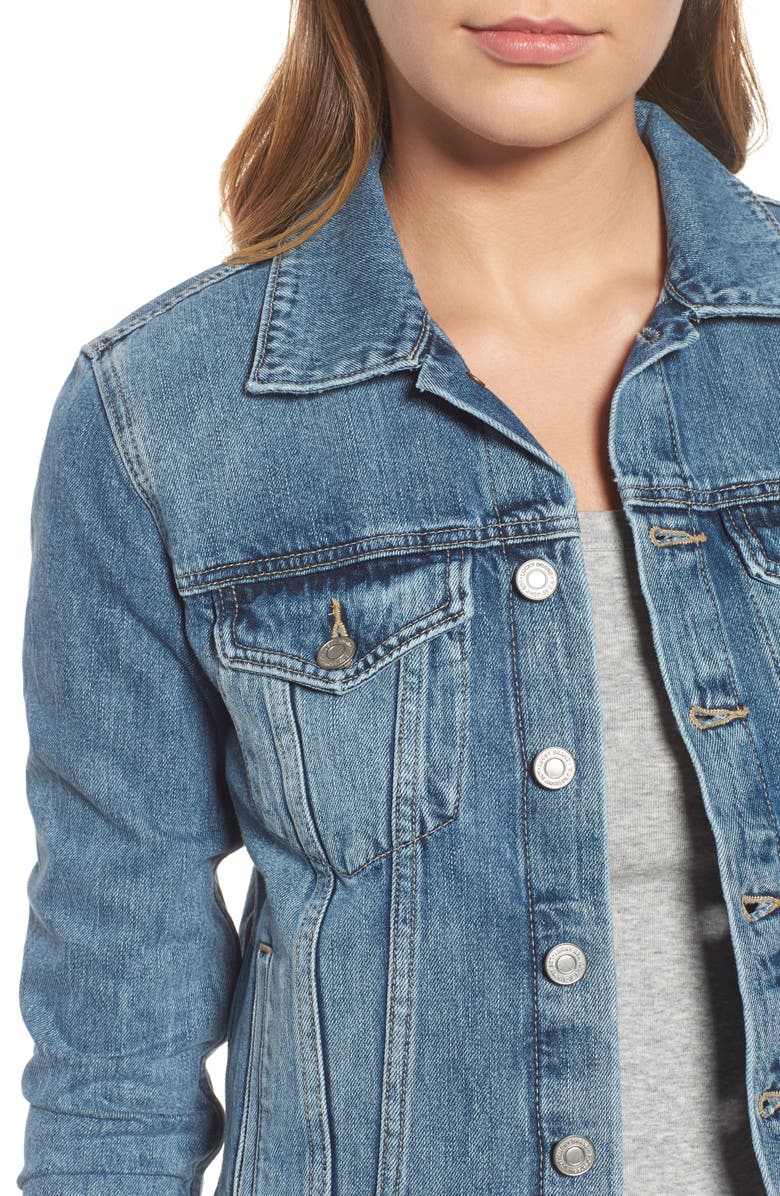 Lucky Brand The Tomboy Trucker Jacket, Alternate, color, 