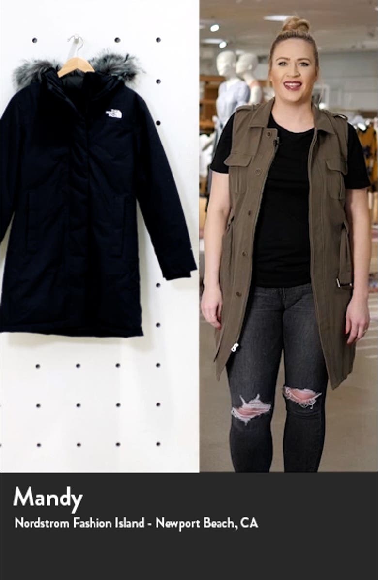 Arctic Waterproof 550-Fill-Power Down Parka with Faux Fur Trim, sales video thumbnail