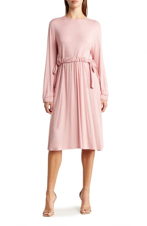 Stretch Modal Long Sleeve Dress