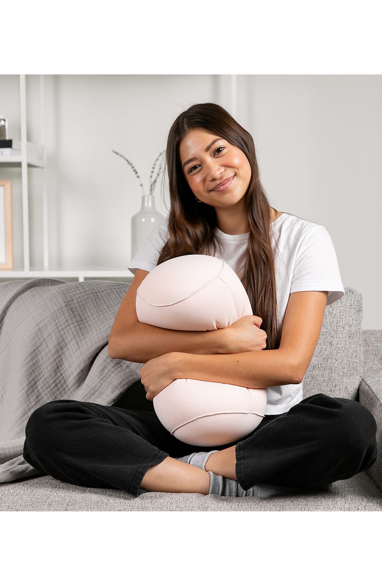 BROOKSTONE Fom Fun Cushion, Alternate, color, Apricot