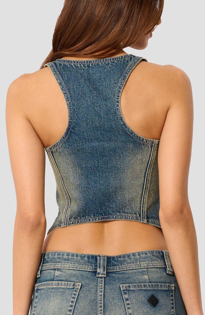 ABRAND <p>Addison Denim Vest (Zahli)</p>, Alternate, color, Zahli