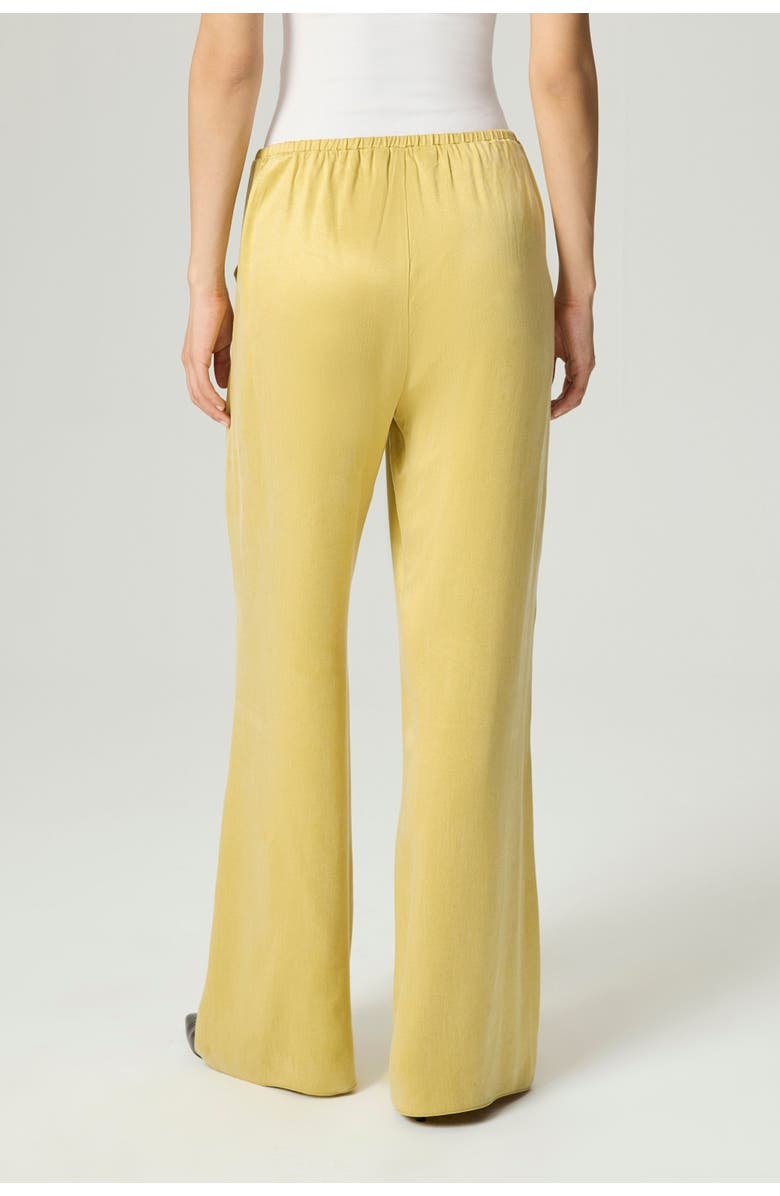 Nocturne Elastic-Waist Relaxed Pants, Alternate, color, Yellow