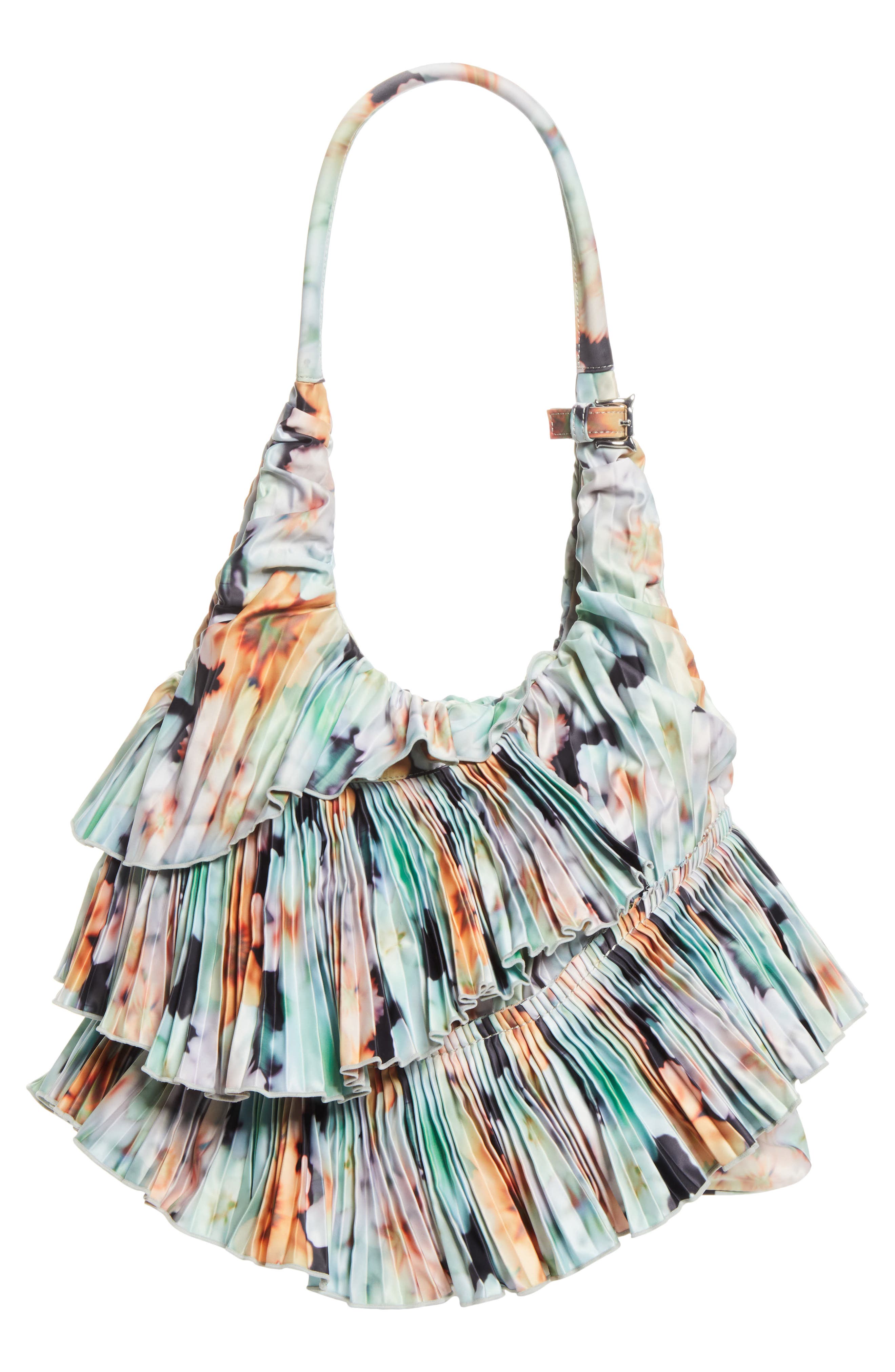 x Collina Strada Cloud Ringo Bag, Main, color, ORANGE BLUR FLORAL