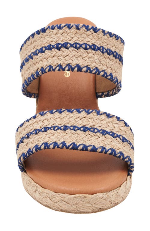 Andre Assous André Assous Nolita Wedge Slide Sandal In Blue