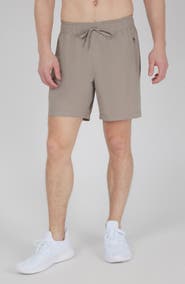 90 DEGREE BY REFLEX Stretch Tech Knit Active Shorts