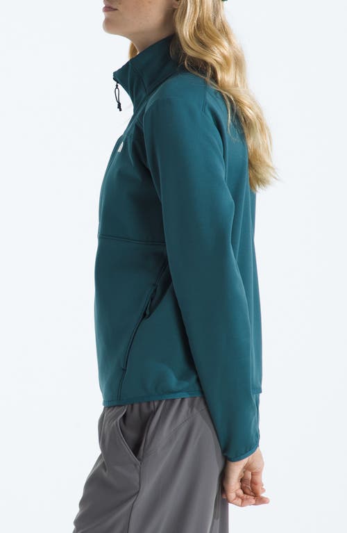 The North Face Performance Fleece Full Zip Jacket In Blue