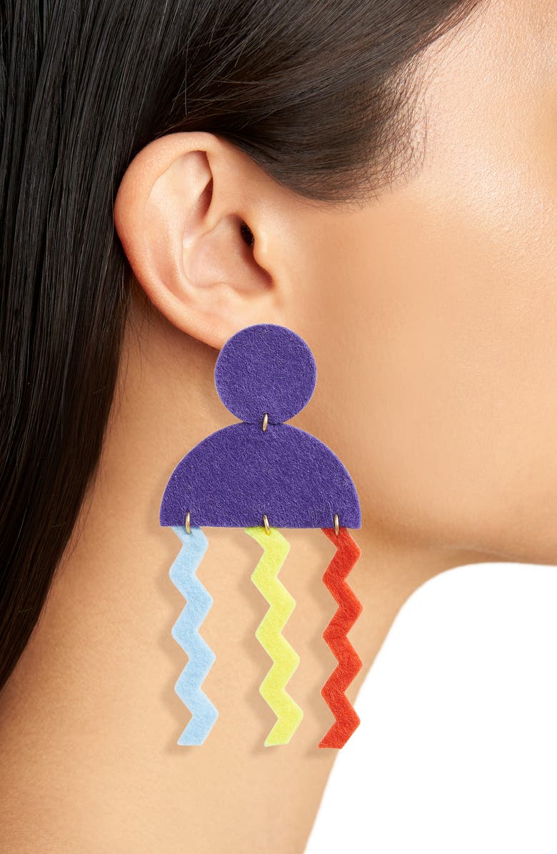 DADYBONES Memphis Jelly Earrings, Alternate, color, 