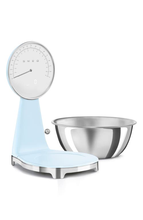 Smeg '50s Kitchen Scale In Pastel Blue