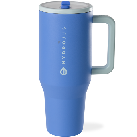 Traveler - Leakproof Insulated 40oz Water Bottle with Handle & Flip Straw
