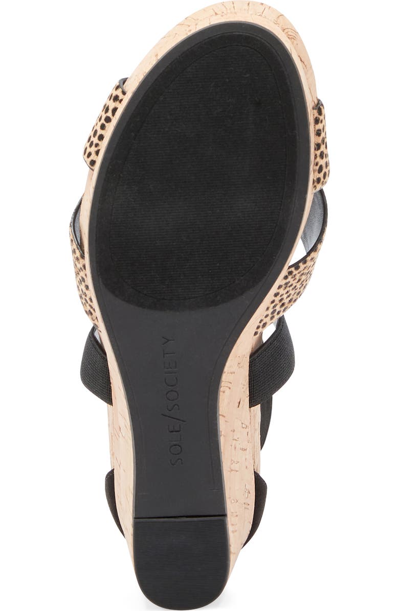 Sole Society Kimlee Wedge Sandal, Alternate, color,