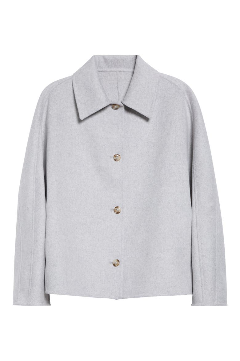 Avery Wool & Cashmere Jacket, Main, color, GREY MELANGE