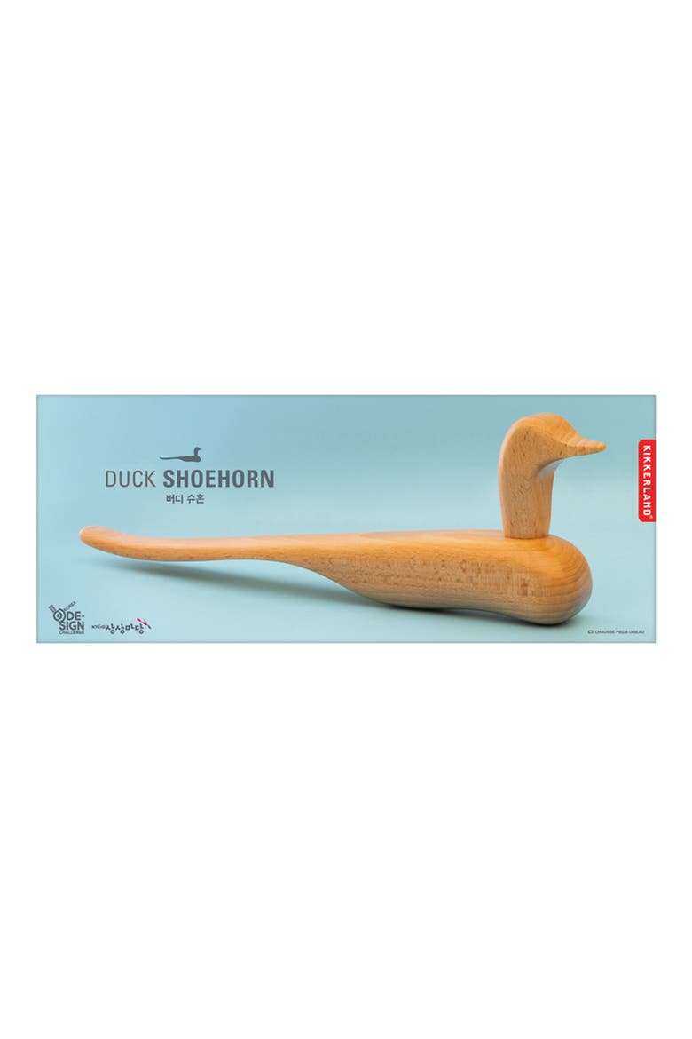 Bird Shoehorn, Alternate, color, BROWN