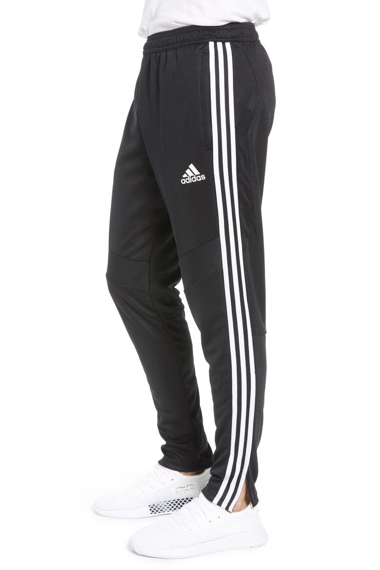 Tiro Soccer Training Pants, Alternate, color, BLACK/ WHITE