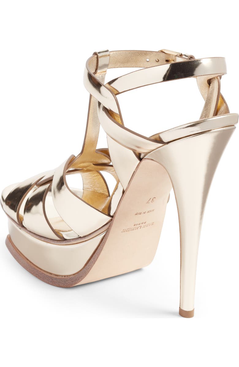 Saint Laurent Tribute Sandal, Alternate, color,
