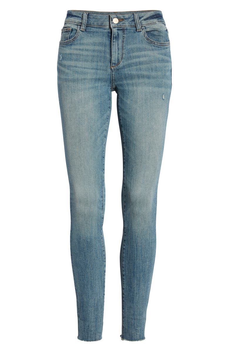 DL1961 Florence Instasculpt Ankle Skinny Jeans, Alternate, color, Indigo