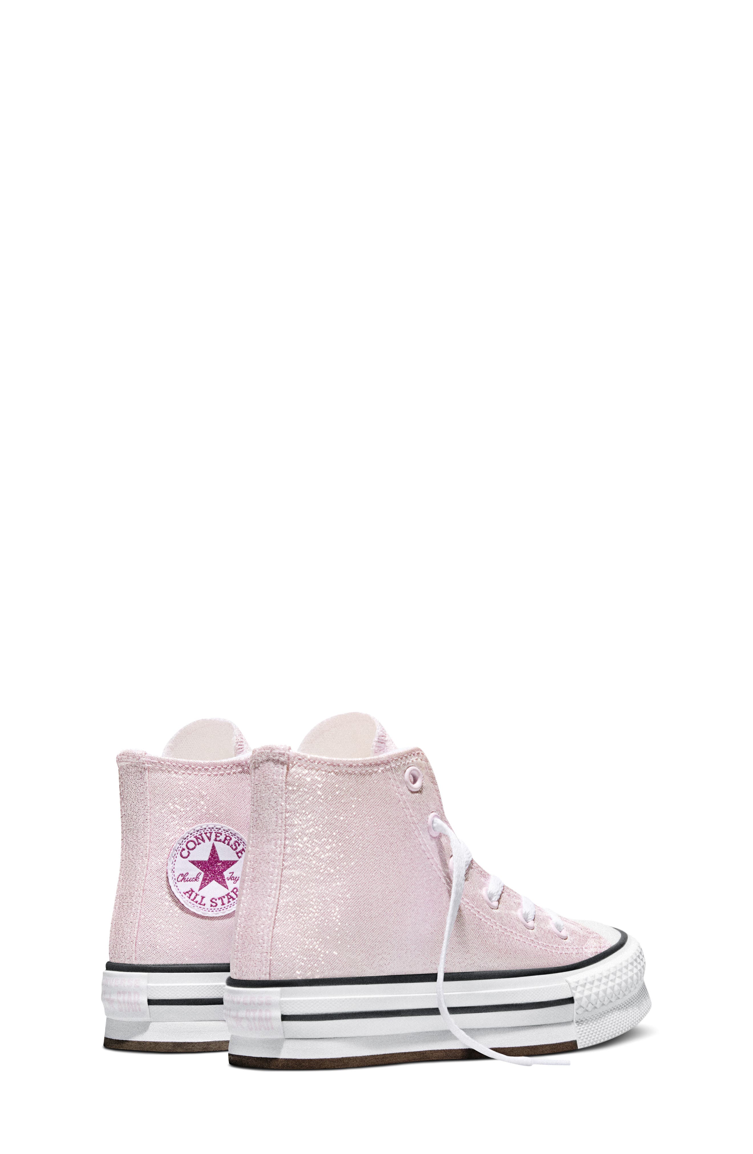Converse Kids' Chuck Taylor All Star EVA Lift Canvas High Top Platform Sneaker, Alternate, color, 