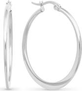 STEELTIME Slim Hoop Earrings