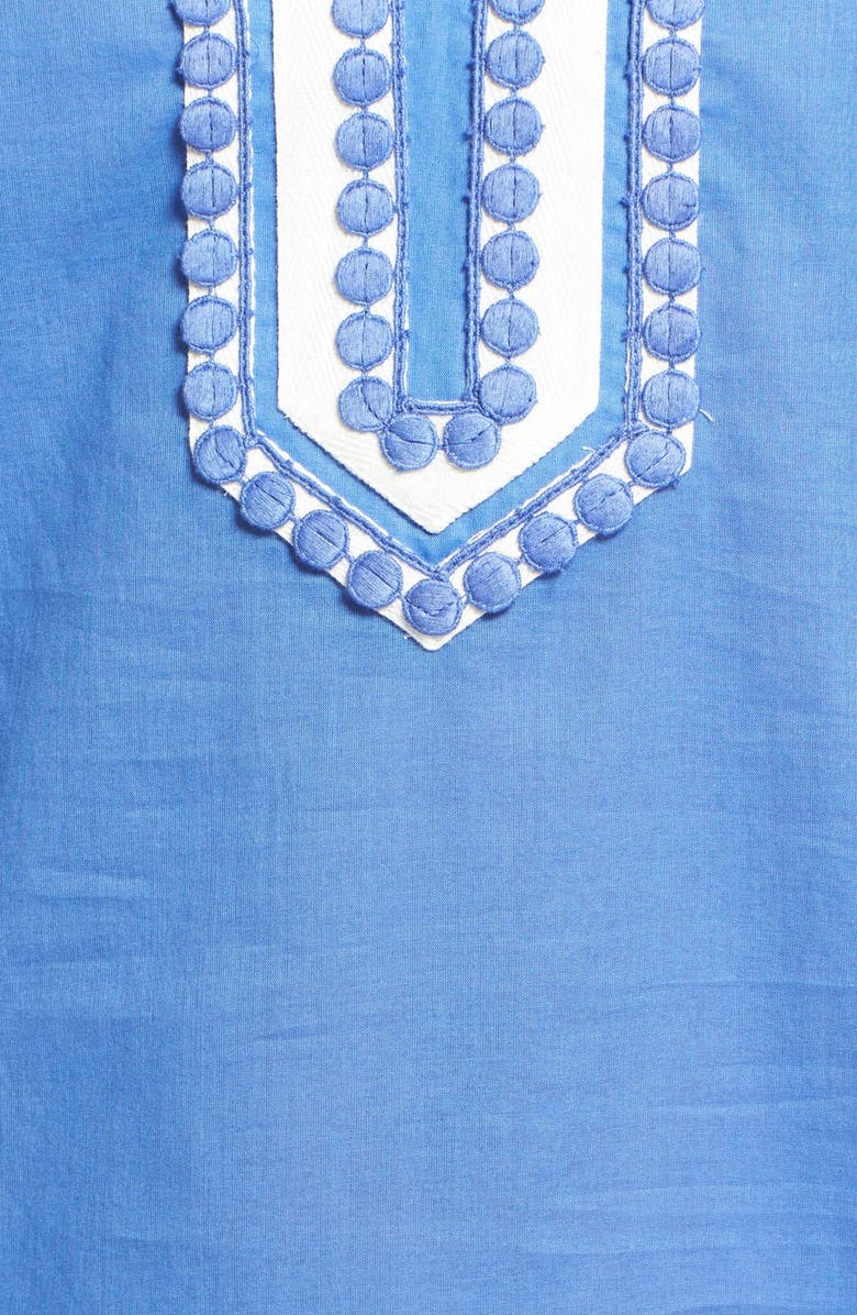 Tory Burch 'Tory' Cotton Tunic, Alternate, color, 