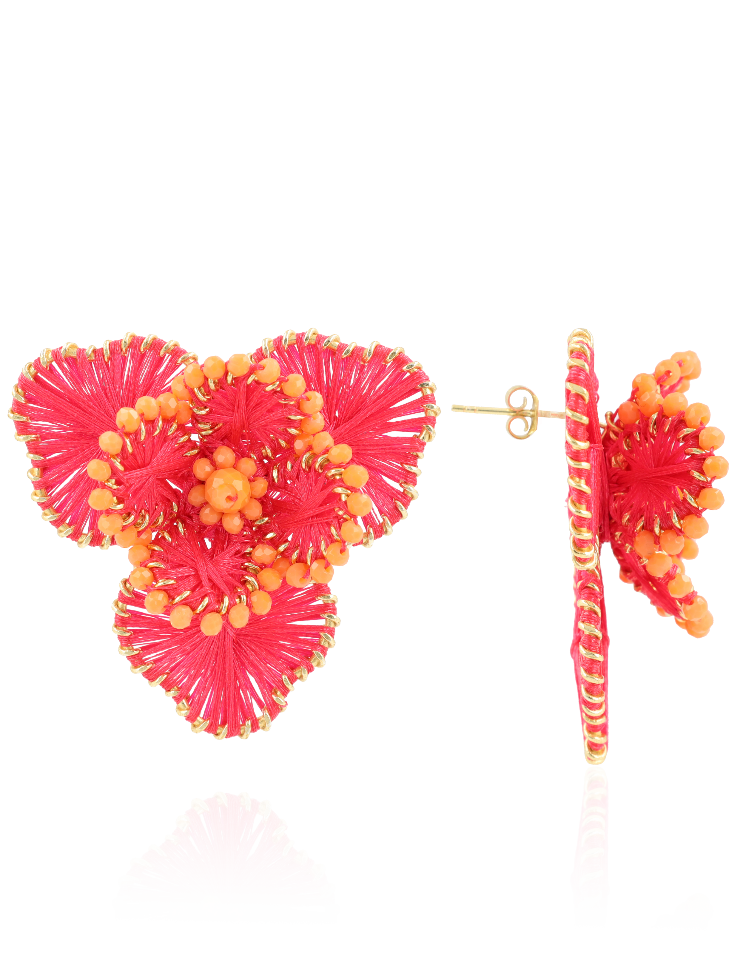 selected Fuchsia, Orange