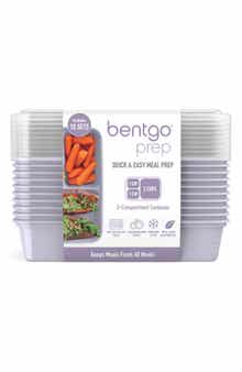 Bentgo Prep 3-Compartment Meal Prep Containers - Set of 10