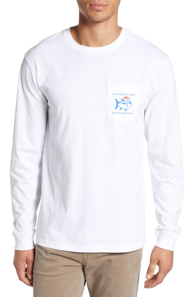 Southern Tide 'Twas the Day After Christmas T-Shirt, Main, color, 