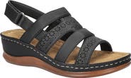 EASY STREET Alexi Slingback Platform Wedge Sandal