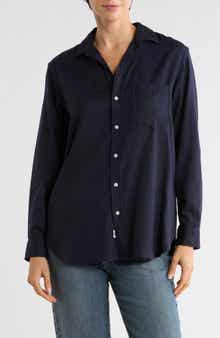 Frank & Eileen Boyfriend Cotton Button-Up Shirt