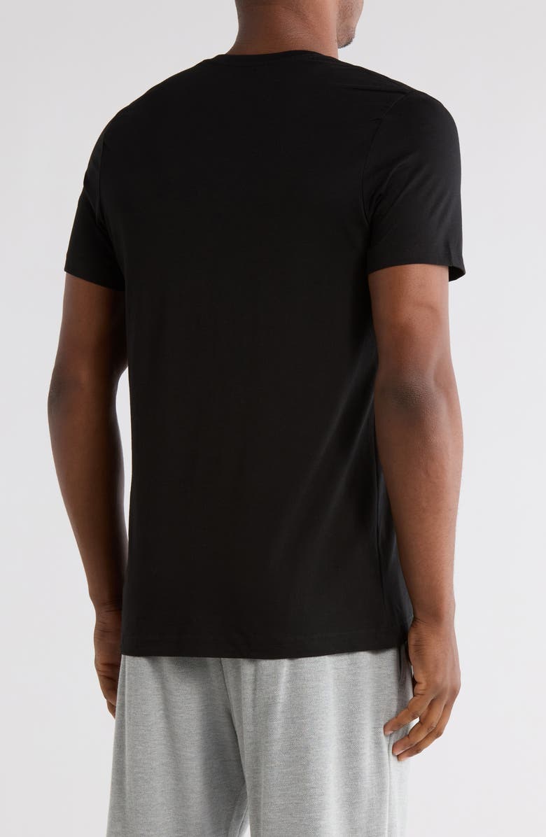 Tommy Hilfiger V-Neck Short Sleeve Lounge T-Shirt, Alternate, color,