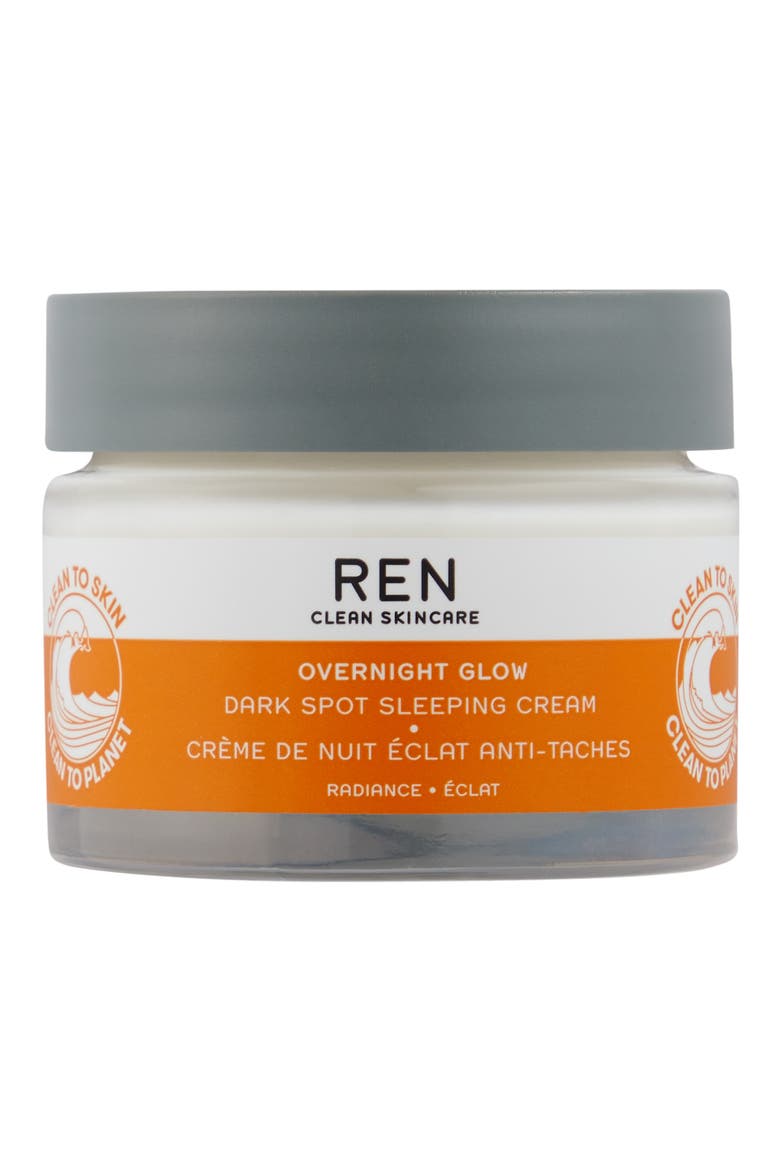 Overnight Glow Dark Spot Sleeping Cream, Main, color, NO COLOR