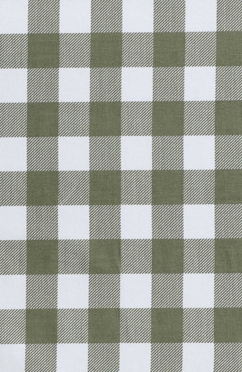 Eddie Bauer Preston Check Cotton Percale Sheet Set, Alternate, color, Green Multi