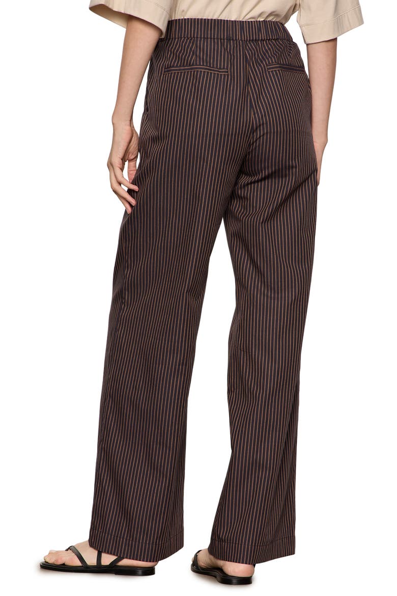 Eloise Pinstripe Wide Leg Pants, Alternate, color, NAVY BLUE PINSTRIPE