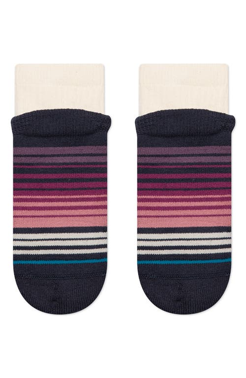 Stance Curren Cotton Blend Slipper Socks In Grape