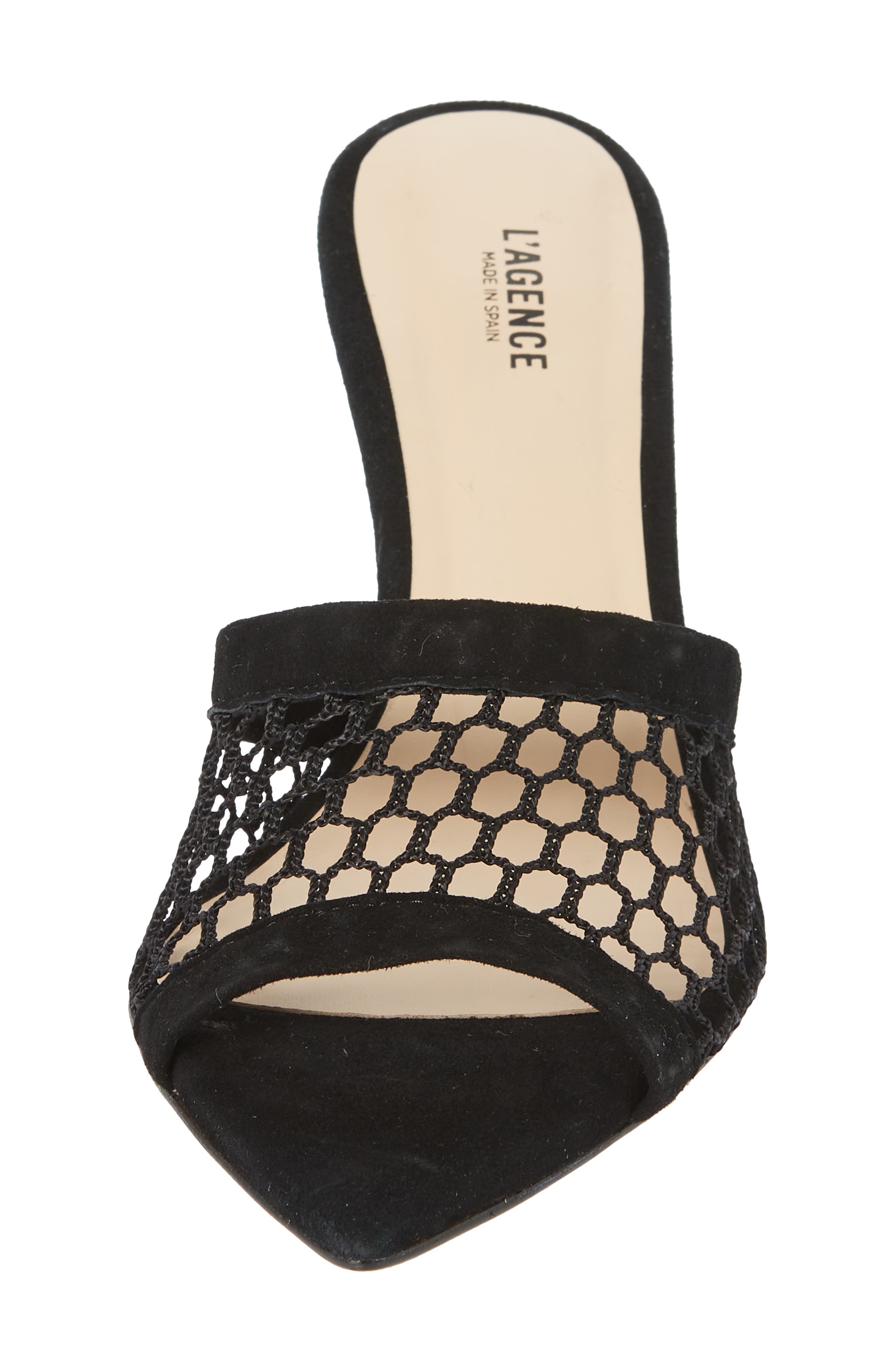 L'AGENCE Pointed Toe Sandal, Alternate, color, 