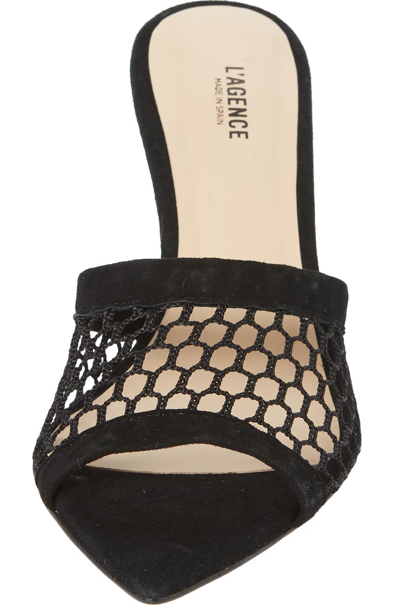 L'AGENCE Pointed Toe Sandal, Alternate, color,