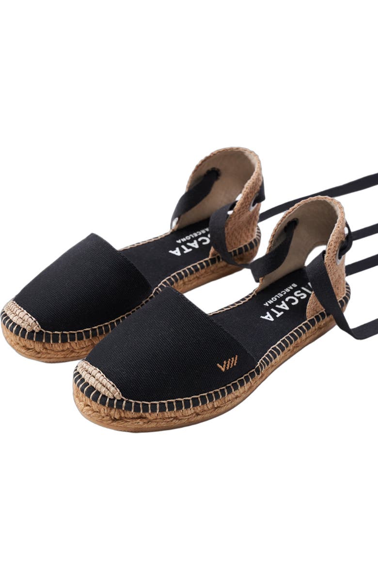 VISCATA Candell Canvas Espadrille Flats, Alternate, color,