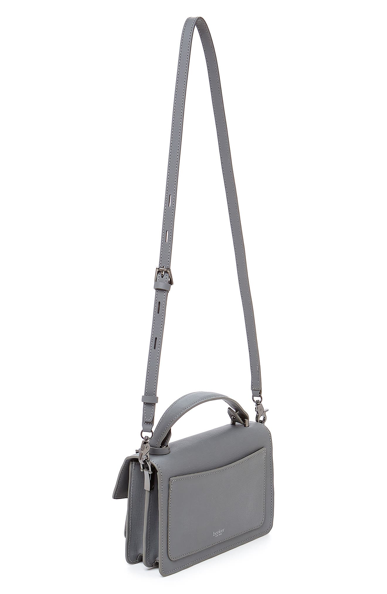 Botkier Cobble Hill Leather Crossbody Bag, Alternate, color, 