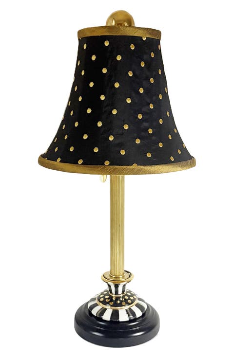 Black Tie Courtly Candlestick Table Lamp