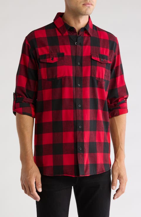 Plaid Flannel Shirt