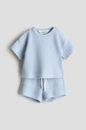 H&M 2-piece waffled cotton set