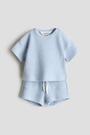 H&M 2-piece Waffled Cotton Set
