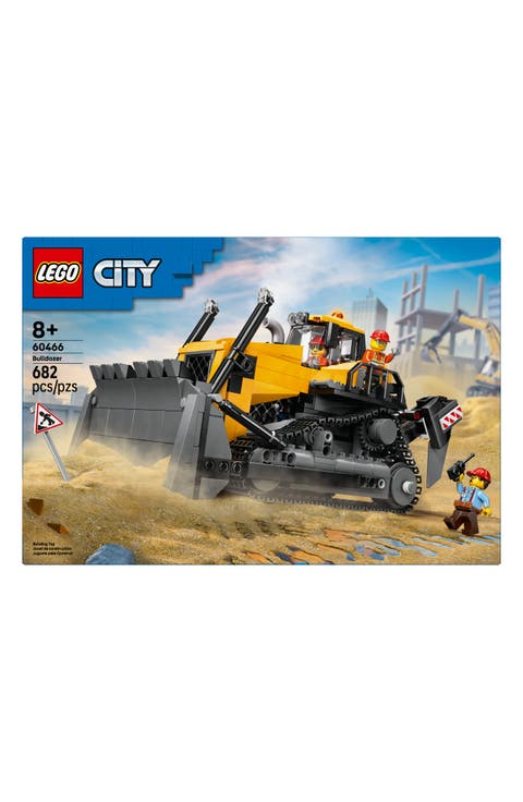 8+ City Yellow Bulldozer - 60466