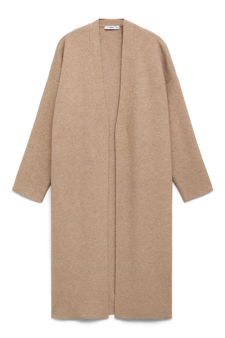 Long Sweater Coat, Alternate, color, LIGHT/ PASTEL GREY