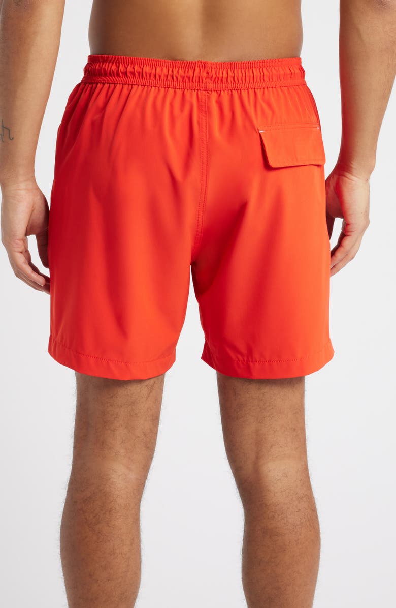 Tommy Bahama Naples Valley 6-Inch Swim Trunks, Alternate, color, Red Tulip