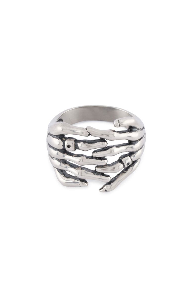 Serge DeNimes Skeleton Hands Ring, Main, color,