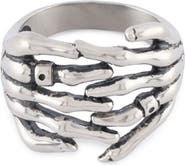 Serge DeNimes Skeleton Hands Ring