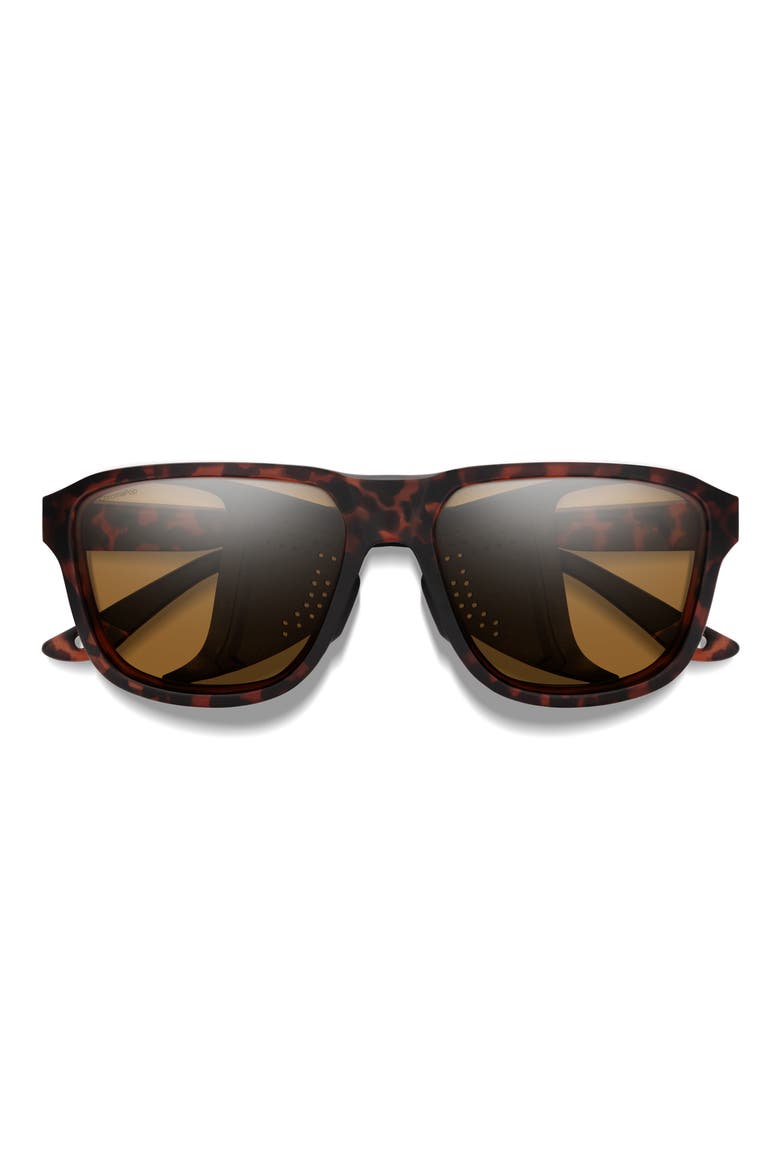 Embark 58mm Sunglasses, Main, color, MATTE TORTOISE / BROWN