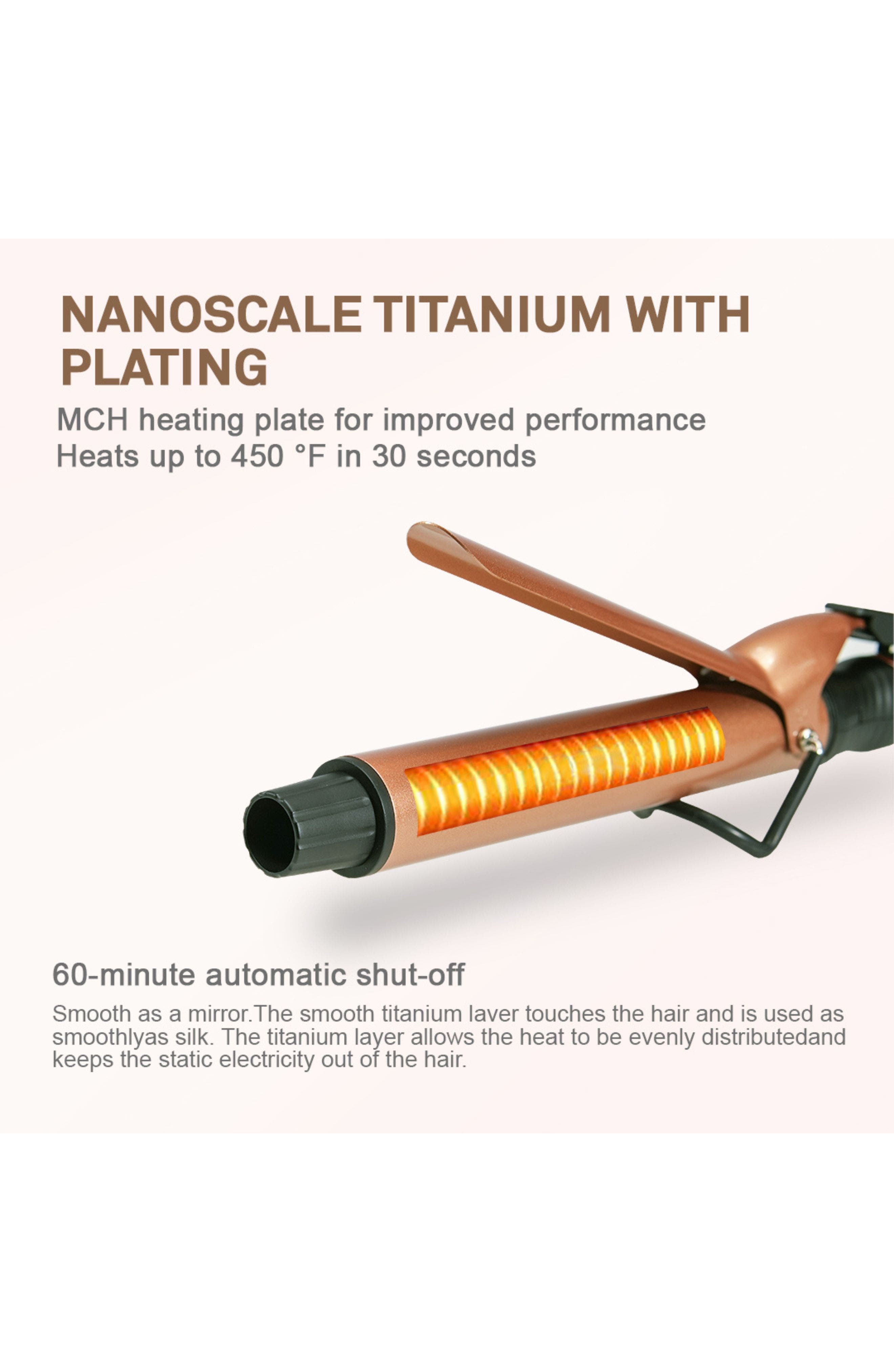 Caliber Beauty Inno 1-Inch Professional Curling Iron | Nordstrom