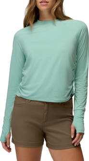 prAna Gathered Long Sleeve T-Shirt
