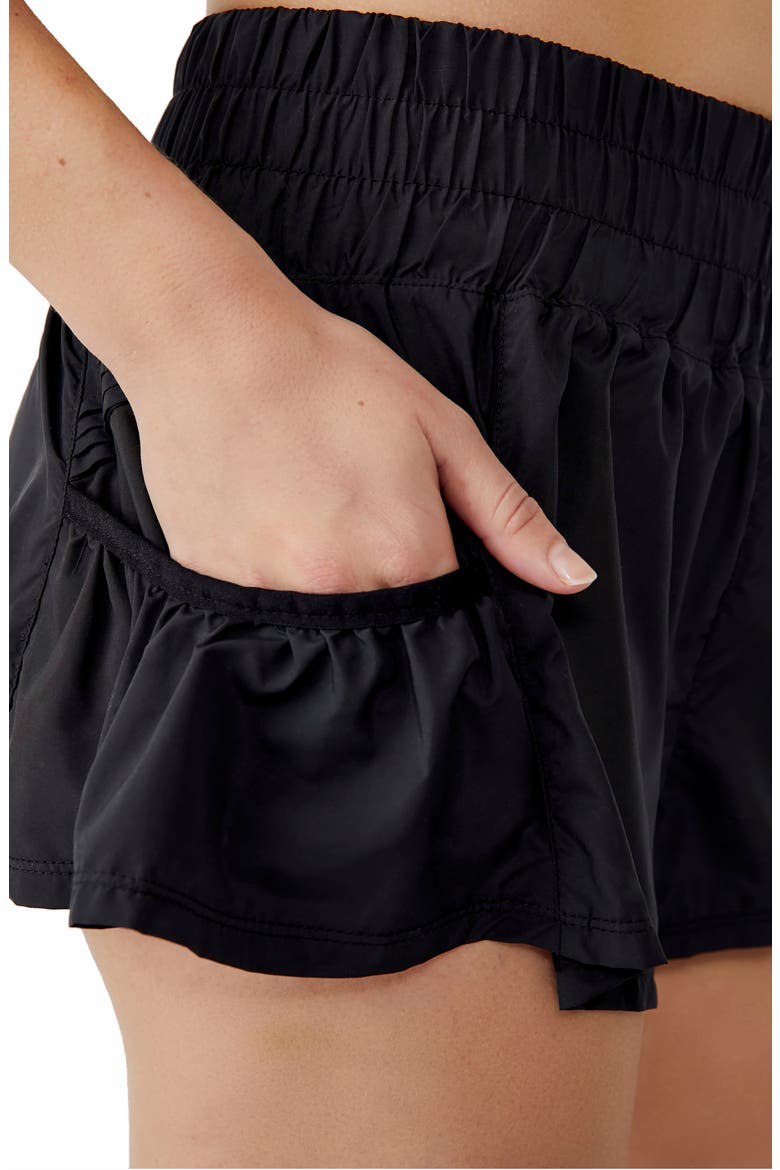 FP Movement Get Your Flirt On Shorts, Alternate, color, BLACK